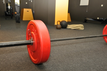 Functional - Fitness and CrossFit in a gymの写真素材