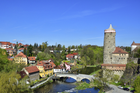 Old town from Bautzenの写真素材