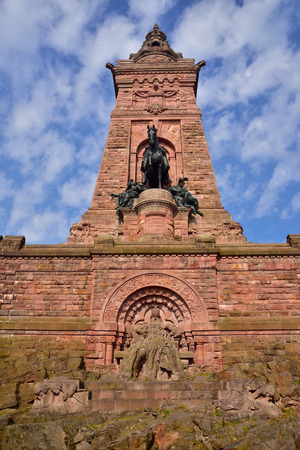 Kyffhaeuser monument in Germany. German, emperor.のeditorial素材