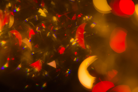 Gradient with bokeh effect, Green, Yellow. Blend a simple defocused and blurred background with transition colors for advertising.の写真素材