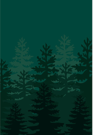 christmas tree backgroundのイラスト素材