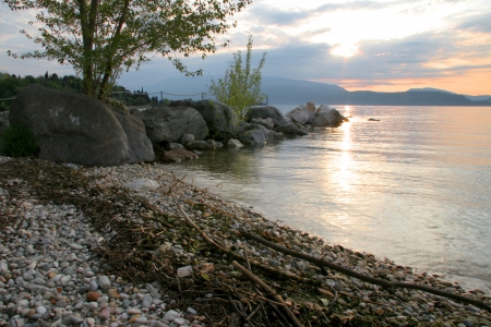 Lake Gardaの写真素材