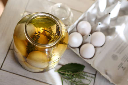 brine eggsの写真素材