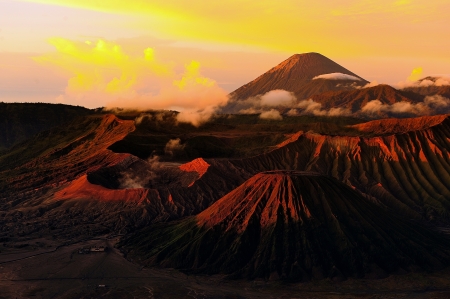 Volcano Landscape の写真素材