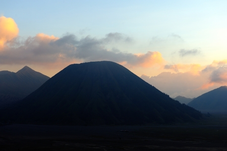 Volcano Landscapeの写真素材