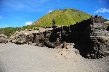 Volcano Landscapeの写真素材