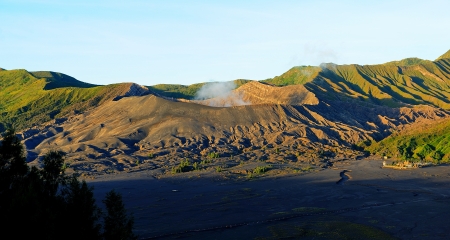 Volcano Landscapeの写真素材
