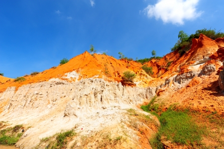 Red Limestone Quarryの写真素材