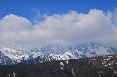 High Mountain Landscapeの写真素材