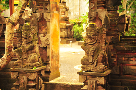 Pura Ulun Danu Temple at Bali Island, Indonesiaの写真素材