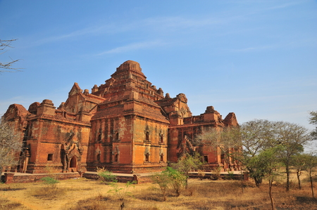 Old Pagodas in Bagan, Myanmarの写真素材