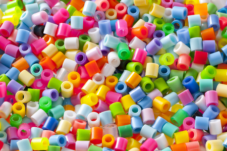 Ironing beadsの写真素材