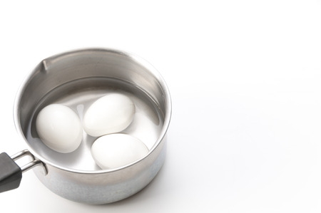 boiled eggの写真素材