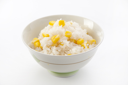 corn riceの写真素材