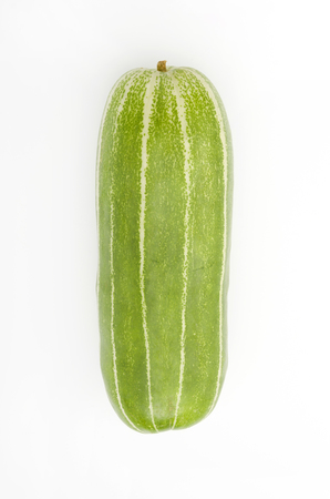 Oriental pickling melon, Cucumis melo var. conomon, shirouri,の写真素材