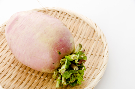 Red Japanese radish, Daikon Beni shigure.の写真素材