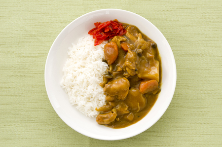 curry and riceの写真素材