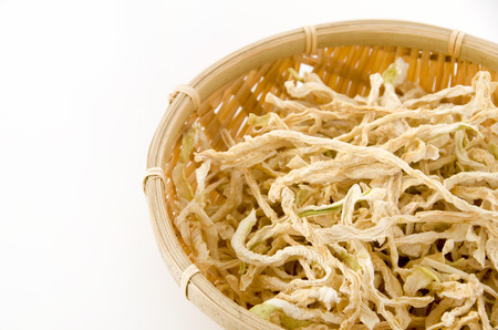 dried radish strips, kiriboshi daikon, This cut a Japanese radish finely and dried. Japanese foodの写真素材