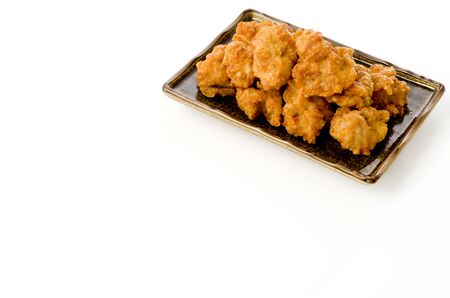Japanese food, Karaage, Fried chicken japanese styleの写真素材