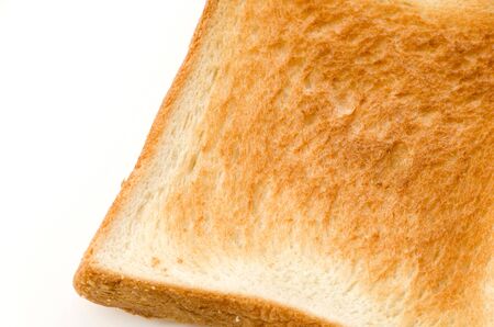 Sliced Toast Bread on white background