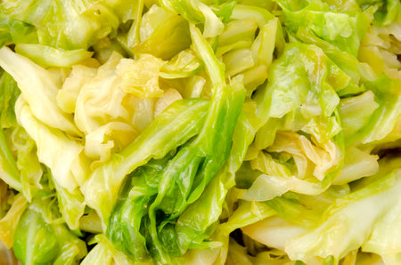 Stir-Fried Cabbage with garlic and ginger