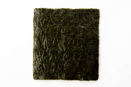 Japanese dried laver. Roasted seaweed.の写真素材