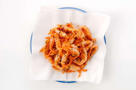 deep fried small shrimp, koebi no karaage, japanese food