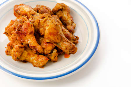 Indian style spicy chicken or tandoori chickenの写真素材