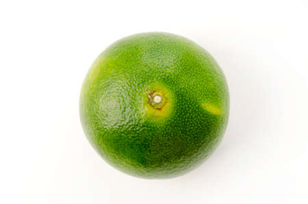 Citrus unshiu, Mandarin satsuma orange on white background