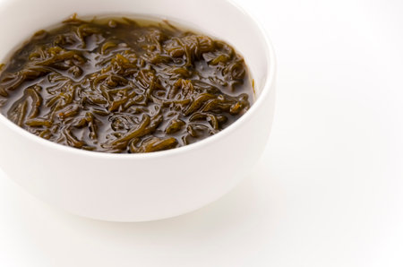 Japanese food, Mozukusu, Mozuku seaweed vinegarの写真素材