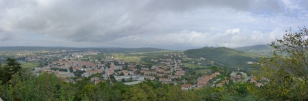 Croatia Istria Labin Albonaの写真素材