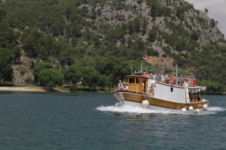 Krka Waterfall Water Krka Cascade Nationalpark Visovac National Park Nature Croatia Dalamatiaの写真素材