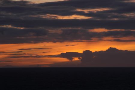 Ocean Sunsetの写真素材