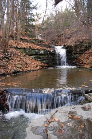 Finger Lakes Waterfallの写真素材
