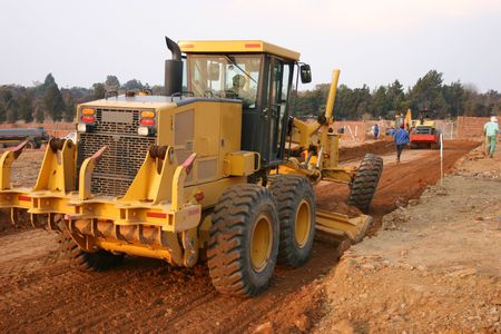 Heavy earth moving equipment