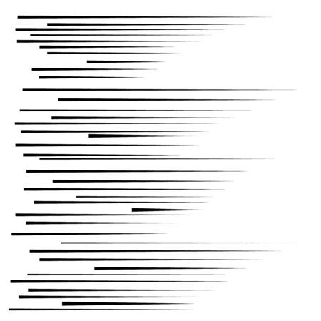 Speed lines in arrow form. Geometric art. Vector illustration. Trendy design element for prints, web pages, template, posters, monochrome backgrounds and patternのイラスト素材