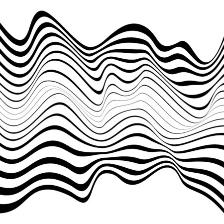 Black stripes. Random width lines. Abstract background. For your web pages, prints, textile and template designのイラスト素材