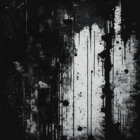 Dark urban grunge background. Distressed dirty design element. Illustration to create grunge effect. Generative AIの素材