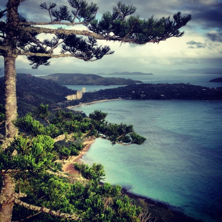 Great view over Catseye Beach.の素材