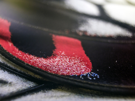 macro photo of a butterfly wingの写真素材