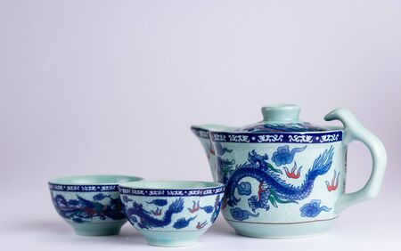 Chinese tea cupの写真素材