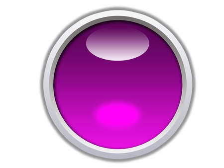 pink glossy button graphicの写真素材