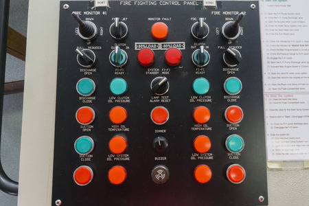 Fire Fighting Control Panel System.の写真素材