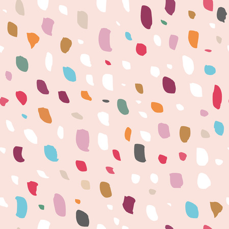 Pattern with mixed small spots. Seamless backgroundのイラスト素材