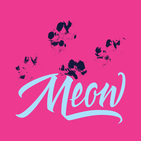 T-shirt printing  template. Calligraphy Lettering illustration. Hand drawn calligraphy modern brush lettering.のイラスト素材