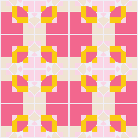 Abstract geometric seamless pattern ornament. Vector.のイラスト素材