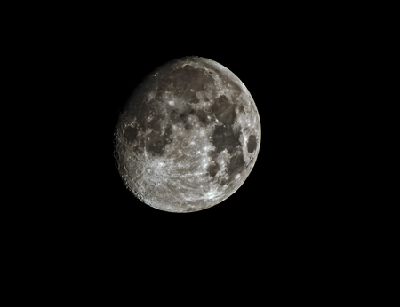 detailed moonの写真素材