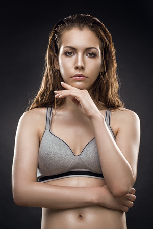 Attractive Fitness Womanの写真素材