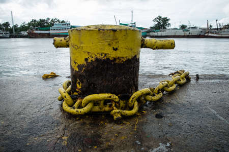 Yellow Bollard