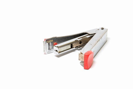 stapler with white backgroundの写真素材